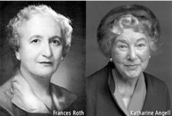 Frances Roth and Katharine Angell, founders of The Culinary Institute of America.