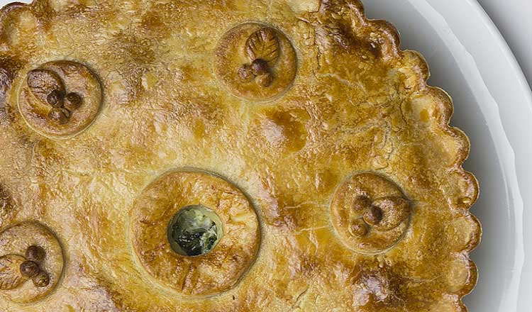 Swiss chard pie