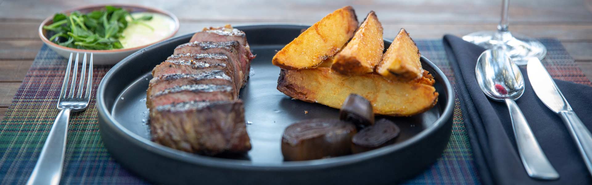 Food at CIA at Copia in Napa, CA