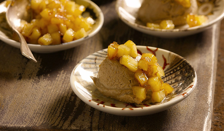 Chicken Liver Pate with Apples and Cognac