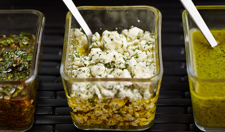 Greek-style feta sauce