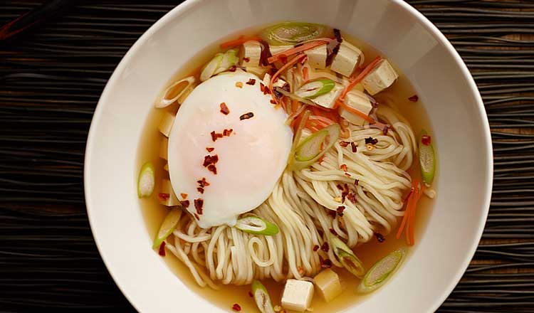 Asian noodle soup