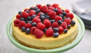 Cheesecake With Fresh Summer Berries