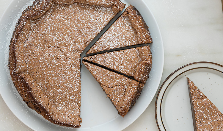 Flourless Chocolate Soufflé Cake