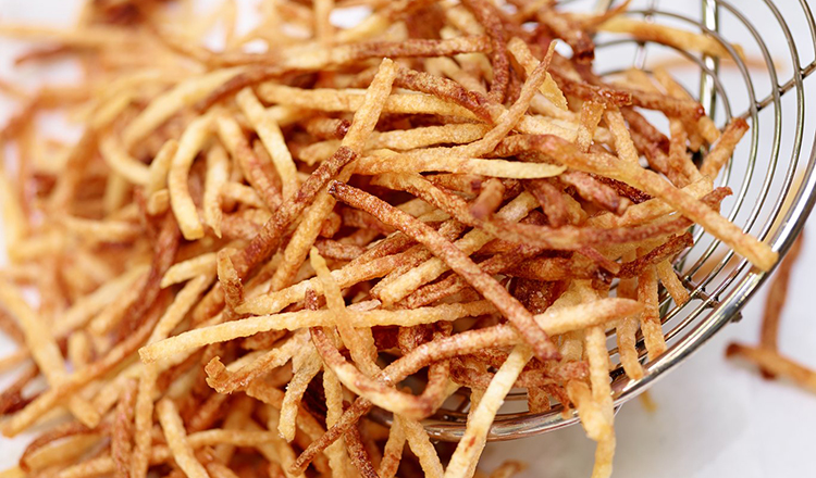 French-Fried Shoestring Potatoes