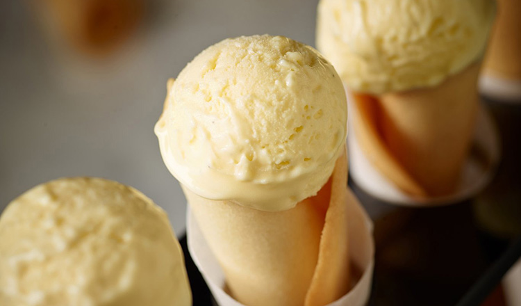 French vanilla ice cream