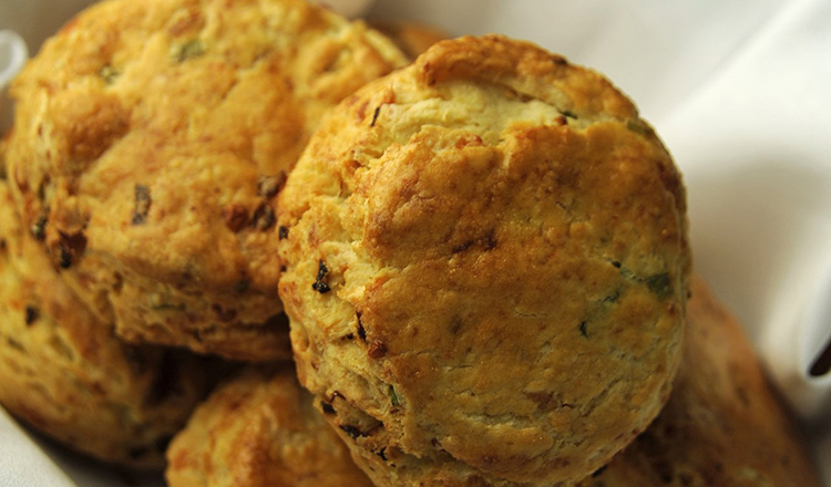 Ham and Cheese Scones