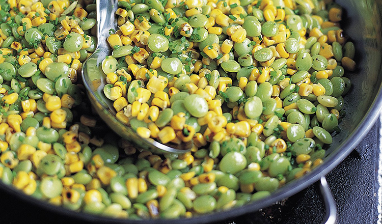 Lima Bean & Roasted Corn Succotash