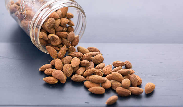 Spiced Roasted Almonds