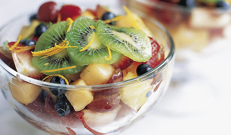 Fruit Salad With Orange-Blossom Syrup