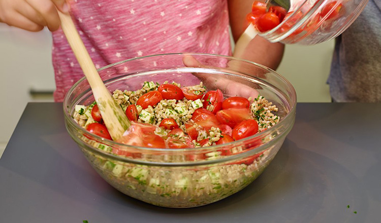 Caprese Grain Salad