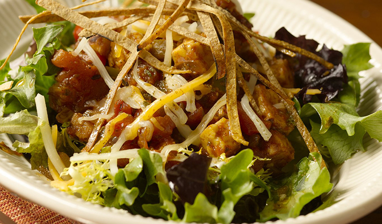 Taco Salad with Tempeh