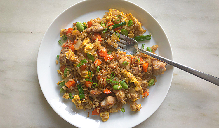 Quick and Easy Chicken Fried Rice