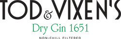 Logo for Tod & Vixen’s Dry Gin 1651