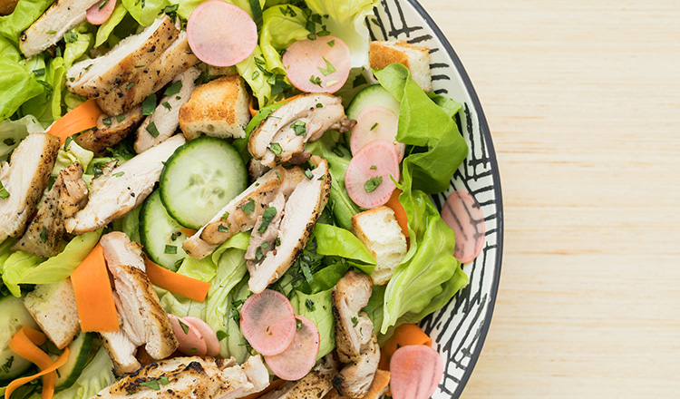 Banh Mi style chicken salad