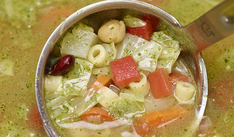 Minestrone soup