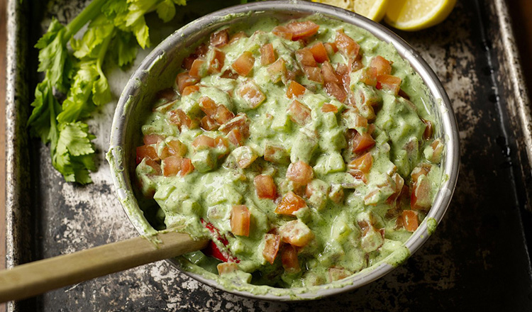 Silken Tofu and Cucumber Dip