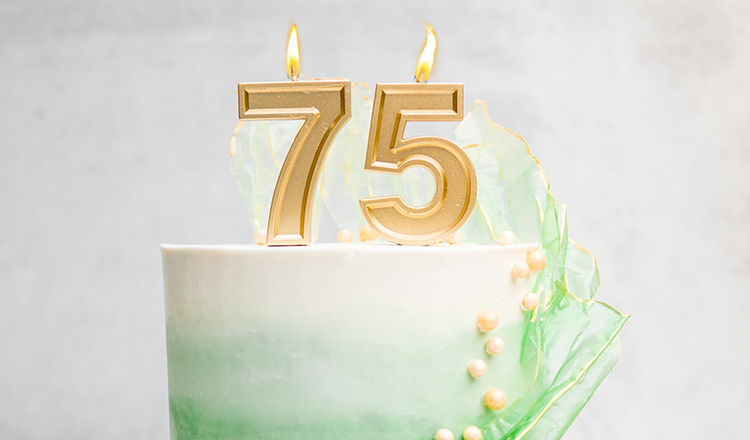 CIA 75th Anniversary Cake