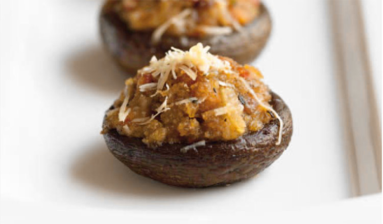 Chorizo Stuffed Mushrooms