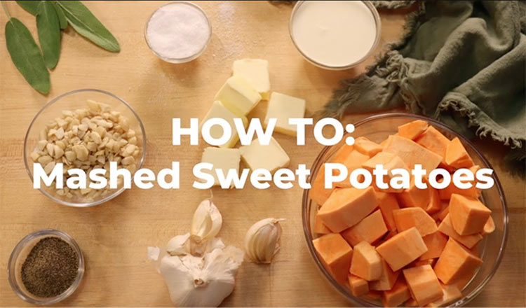 Mashed Sweet Potatoes