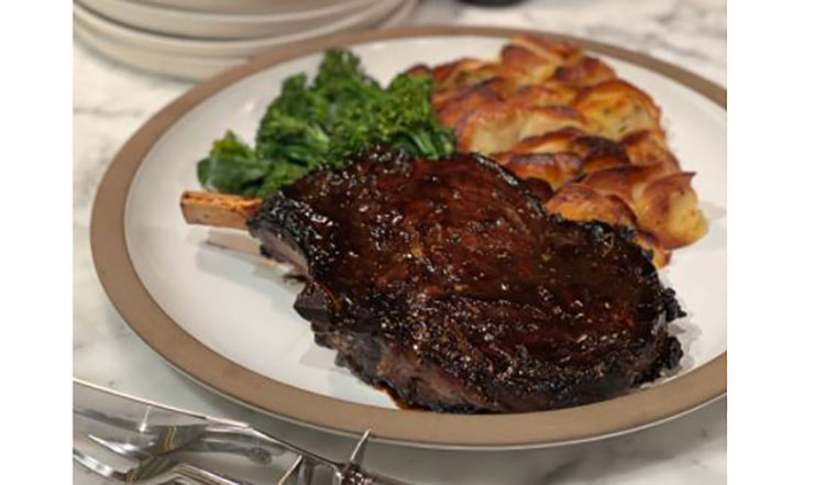 Balsamic glazed ribeye