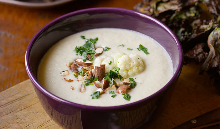 Cauliflower Almond Soup