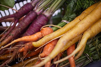 Colorful carrots