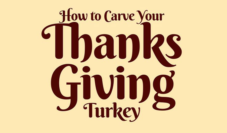 How to Carve Your Thanksgiving Turkey - CIA Foodies