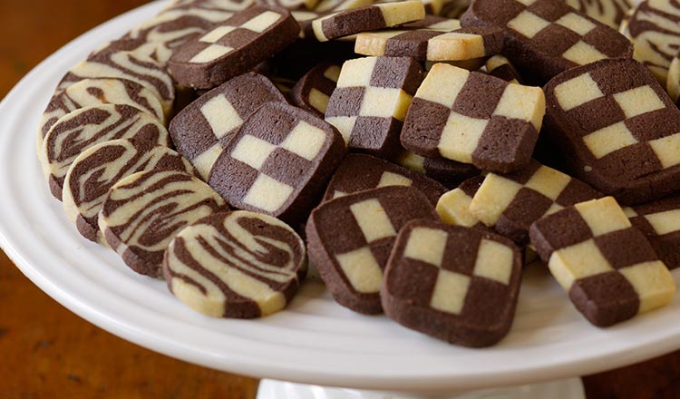 Checkerboard cookies