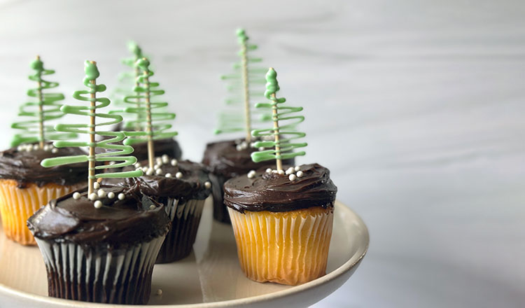 Chocolate Christmas Tree toppers