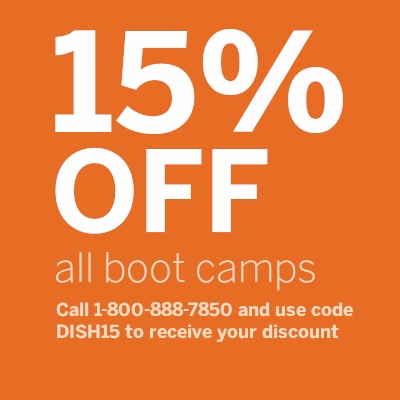 15% Off Boot Camps Deal