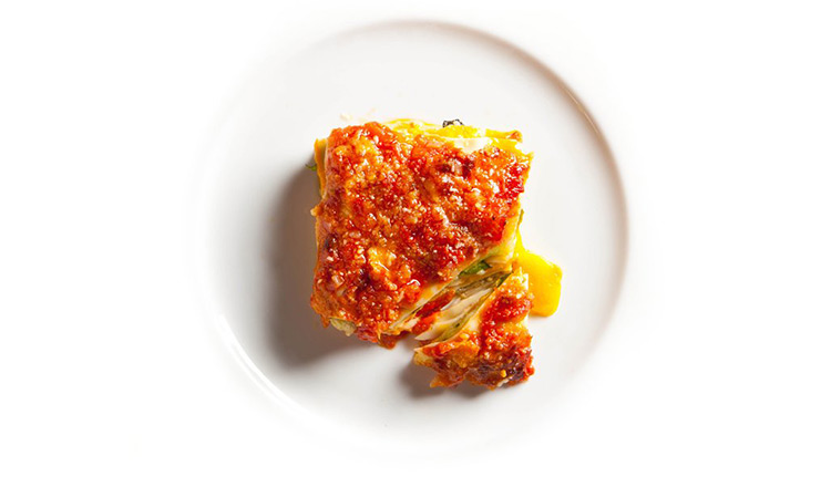 Vegetable Lasagna with Fresh Tomato Sauce