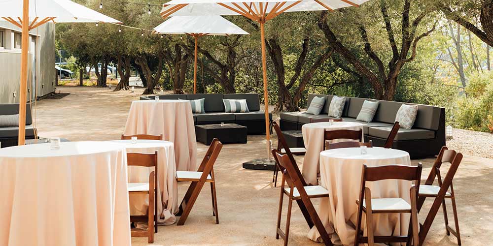 CIA at Copia Spaces - Jackson Family Wines Amphitheater Patio