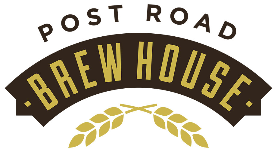 Logo for the Post Road Brew House, Culinary Institute of America, Hyde Park, NY.