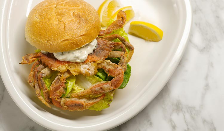 Soft-Shell Crab Sandwich