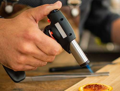 Small butane torch