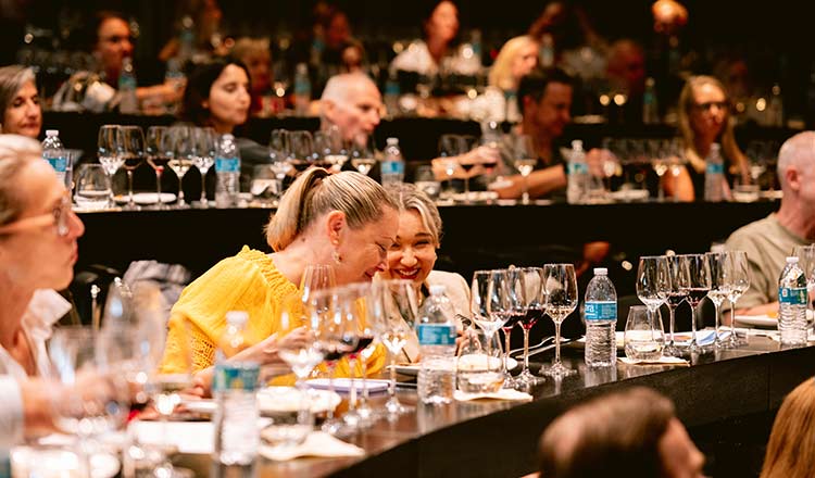 Image of people enjoying a class at CIA at Copia.