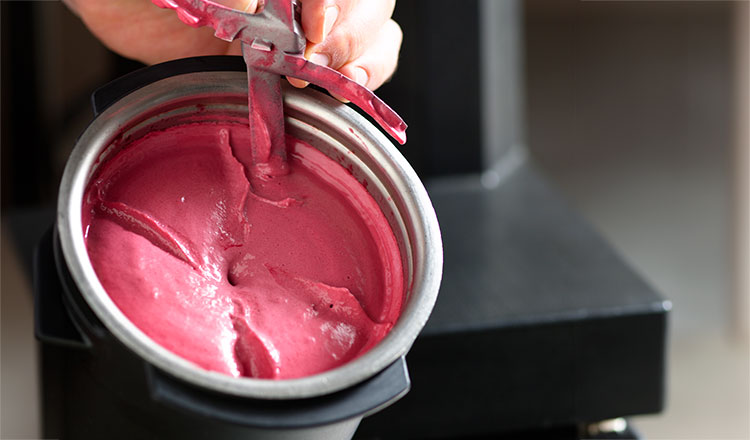 Sangria sorbet