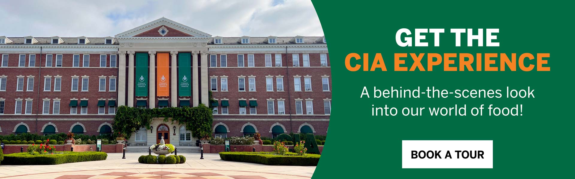 Get the CIA Experience. A behind-the-scenes look into our world of food!