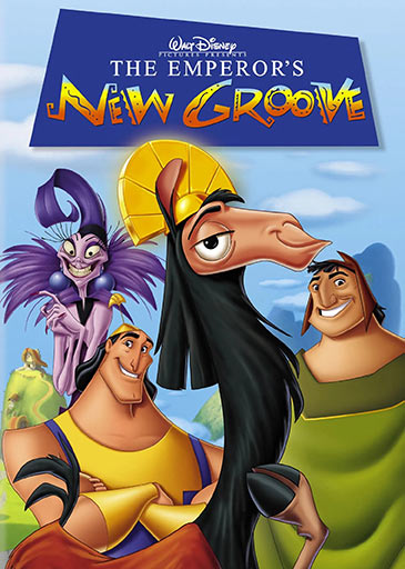 The Emperor’s New Groove movie poster for Flavors of Film Series.